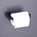 KES Vertical Toilet Paper Holder Bathroom Tissue Holder Paper Roll Dispenser SUS 304 Stainless Steel Rustproof Toilet Roll Holder Wall Mount Matt Black, A2075S12-BK