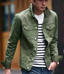 髪型 75 グリーン ジャケット メンズ