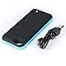 iPhone 5S Battery Case, iPhone SE Battery Case, JIUNAI iPhone 5S Portable Charger Recharge External Power Bank Charging Case 2500 mAh Battery Backup Protective Charger Case for iPhone 5 5S SE Blue
