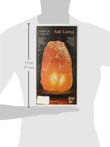Himalayan Salt Lamp 12 Inch Wood Base