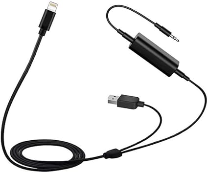 Amazon Dyyuカーauxアダプター3 5 Mmジャックとusb Y Cbleオーディオインターフェース充電器コードi Phone X 8 7 7 Plus For Bmw 39インチ 100 Cm カーオーディオケーブル 家電 カメラ