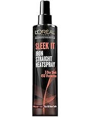 L'Oréal Paris Advanced Hairstyle SLEEK IT Iron Straight Heatspray, 5.7 fl. oz. (Packaging May Vary)