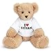 Vermont Teddy Bear Teddy Bears Stuffed Animals - I Love You Teddy Bear, Custom, 13 Inch