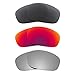 Revant Replacement Lenses for Oakley Jawbone 3 Pair Combo Pack K017