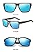 Polarized Sunglasses for Men Women Driving Fishing Unisex Vintage Rectangular Sun Glasses