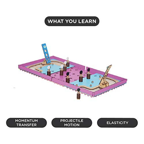 image for Smartivity Knock 'Em Rock 'Em Kubbs , STEM Learning Toys, Creative Con