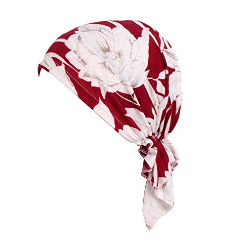 Chemo Cap Women Headwear Sleep Beanie Head Scarf For Bald Wraps