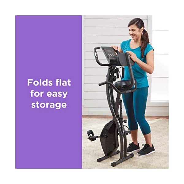 High-Street-TV-Slim-Cycle-2-in-1-Stationary-Exercise-Bike-Full-Body-Fat-Burning-Cardio-Strength-Resistance-Training-01269 High Street TV Slim Cycle - 2-in-1 Stationary Flat Fold Exercise Bike - For Full Body Cardio - Strength & Resistance…