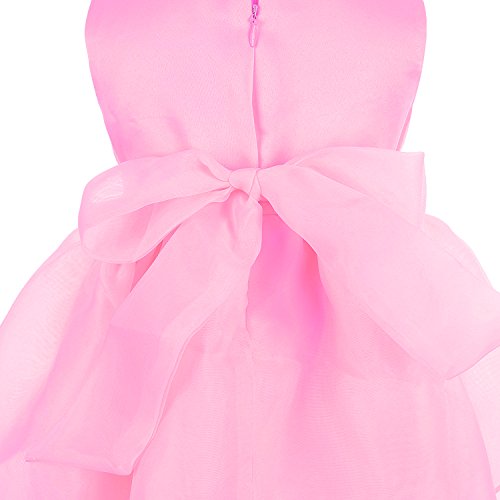 image for NinkyNonk Baby Girls Special Occasion Tutu Dress Pink Bow Tie Birthday
