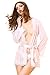 Vivihoo Women's Sexy Lace Nightwear Transparent Sleepwear Lingerie Set with G-String