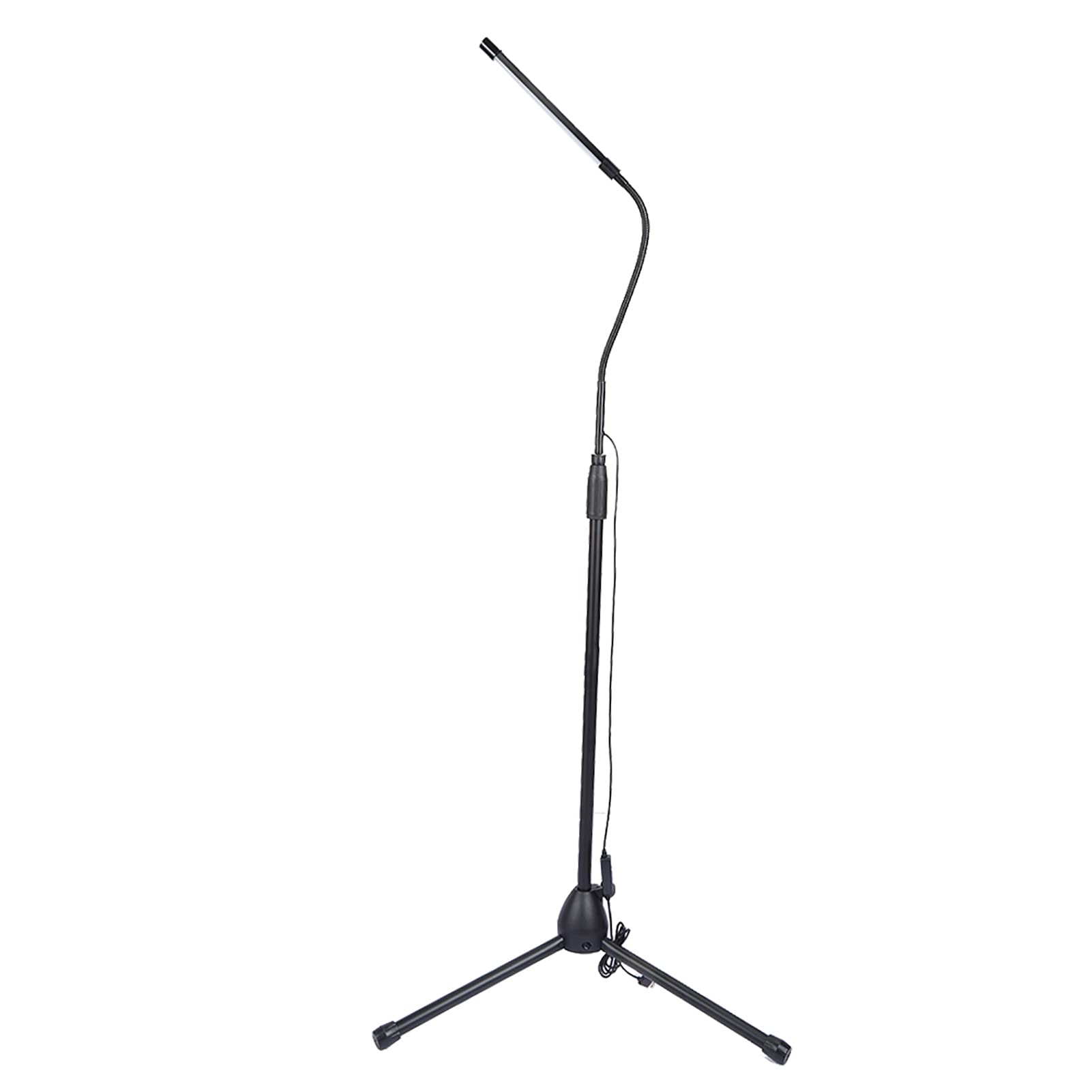 Tattoo Floor Lamp, Adjustable LED Standing Light with 10 Brightness Levels, Eye-Caring Daylight for Bedroom, Living Room, Studio, Artwork Display & Parlor Lighting