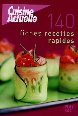 140 fiches recettes rapides by (Ring-bound)