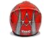 TMS Youth Kids Red Spider Net Dirt Bike Atv Motocross Helmet W/goggles/gloves (Medium)
