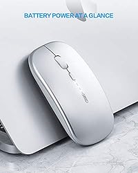 INPHIC Wireless Mouse Rechargeable, 700mAh, Slim