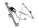 HANSUN 8801-0055 Power Window Regulator With Motor Front Left Driver Side For Cadillac Chevy GMC - Escalade Avalanche Silverado Tahoe Sierra Yukon