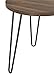 Ameriwood Home Owen Retro Round End Table, Walnut