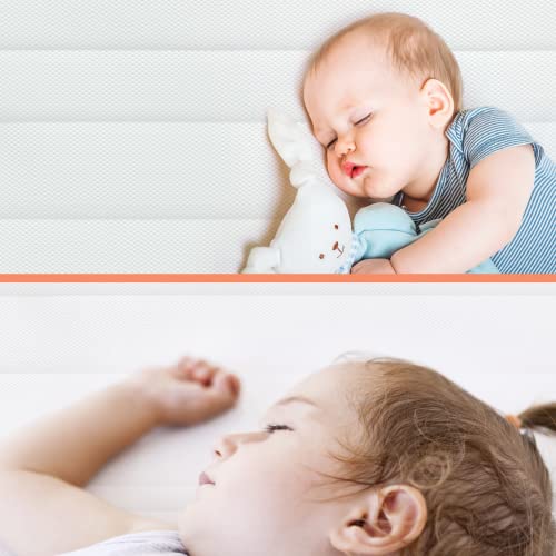 Dourxi 6 Inch Crib Mattress, Dual Sided Comfort Baby Memory Foam