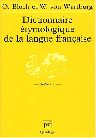 Dictionnaire étymologique de la langue française