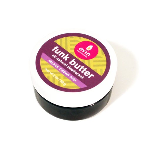 Oyin Handmade Funk Butter - Natural Deodorant, Black Cedar Fig