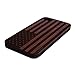 szwisechip for iPhone 7, 8 Plus 5.5 inch USA Flag Natural Real Bamboo Wood Wooden and TPU Hard case Cover (5.5