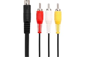 RUITROLIKER 5.9ft/1.8M Audio Video AV Cable TV Connection Cable Compatible for Genesis 2