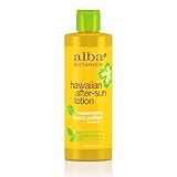 Alba Botanica Hawaiian, Kona Coffee After-Sun Lotion, 8.5 Ounce