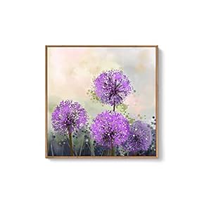 Framed Canvas Wall Art for Living Room, Bedroom Flowers Canvas Prints for Home Decoration Ready to Hang - 24x36 inches - 16x16 inches