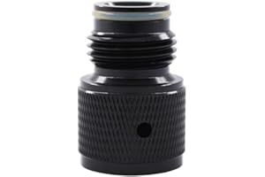 VAVOGER YBW 88G 90G 3oz Airsource Prefilled Co2 Cartridge Cylinder to Paintball Tank Thread Adapter Converts