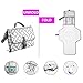 Portable Baby Changing Pad with Pockets Diaper Changing Mat Station YOOSKE Waterproof Multi-use Home Change Mat Organizer Bag for Toddlers Infants and Newborns