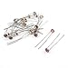 Uxcell a13081500ux0353 20 Piece 50-100K Ohm Photoresistor Photo Resistors Light-Dependent Resistance