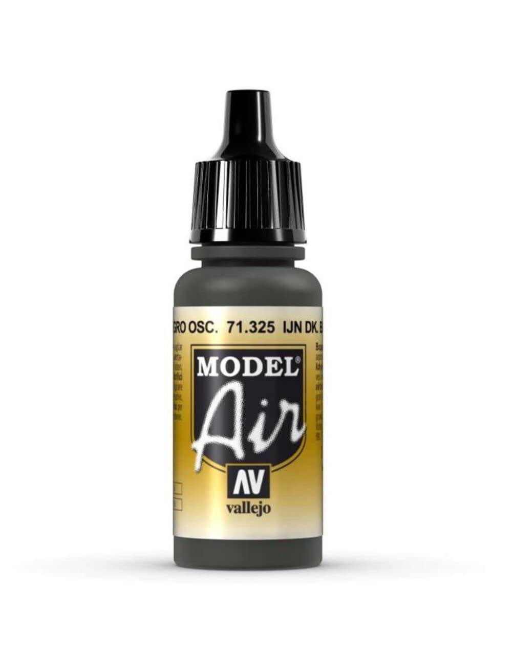 AV Vallejo Model Air 17ml -IJN Dark Black Green
