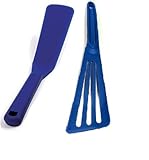Norpro My Favorite Spatula And Angled Spatula Set (Blue)