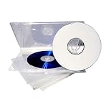 Yens® 100 pks 7mm Slim Clear Single DVD Cases