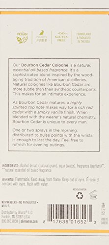 Olivina Bourbon Cedar Cologne