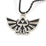 Dancingstars Legend of Zelda Triforce Necklace (Silver #B)