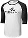 Koloa Surf Wave Logo Raglan 3/4 Sleeve Shirt in Sizes XS-6XL