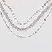 Zealmer 3pcs Coin Fishbone Satellite Chains Layered Choker Necklaces for Women