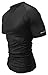 Optimal Human BJJ Jiu Jitsu Short Sleeve Rashguard - No Gi Fight Rash Guard - for Grappling, MMA, Wrestling | IBJJF Approved