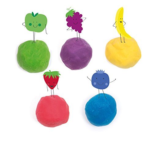 Monster and Dinos Case - Tutti Frutti Scented Modeling Dough, Non-Toxic, Rehydratable