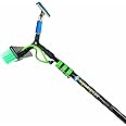 EQUIPMAXX 20 Feet Reach Solar Panel Cleaning Brush & Water Fed Pole Kit Professional System for Window & Glass Cleaning Washing Equipment Tool Scrubber Brush & Hose Spray Washer