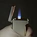 YINO Portable Classic Windproof Heating Wire Jet Flame Butane Cigarette Cigar Gas Refillable Lighter - Black