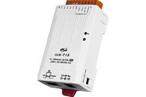 ICP DAS USA ICP-tGW-715 Tiny Modbus TCP to Modbus RTU/ASCII PoE Gateway, with 1 RS-422/RS-485 Port.
