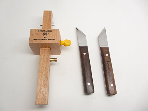 Complete Marking Knife Set with Beechwood Marking Gauge Tool Woodworking