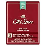 Old Spice Men's bar Soap, Pure Sport, 8 bar, 5 oz