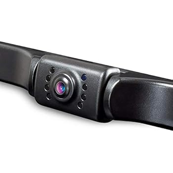 eRapta ERT01 2nd Generation Car Rear View Reversing Backup Camera Automotive with 149°Perfect View Angle 8 LED Lights Night Vision 9 Level Waterproof Universal Car Backing Camera License Plate