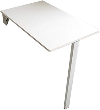 Amazon Com Escritorio Para Espacios Pequenos De Madera Montado En