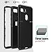 Essential Phone PH-1 Case, Venoro Three Layer Hybrid Rugged Protective Case Armor Anti-Scratch Shockproof Cover Ultra Fit for Essential Phone/Essential PH-1 Only (Black)