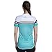 Womens Cycling Jersey Short Sleeve Ladies Bike Shirt Cycle Tops with Pockets Full-Zip Green