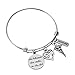 Miss Pink OT Occupational Therapist Gifts for Women Occupational Therapy Jewelry for Occupational Therapists OT Bracelet Christmas Graduation Jewelry Gift for Women
