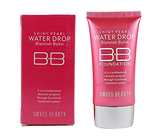 Swiss Beauty Professional Foundation With Shiny Pearl Water Drop Blemish Balm And Skin Care Cream Thefirstreviews Com